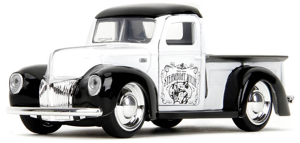 JADA TOYS Ford Disney Steamboat Willie, 1941 Pickup Fertigmodell PKW Modell