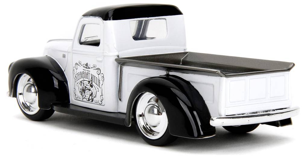 JADA TOYS Ford Disney Steamboat Willie, 1941 Pickup Fertigmodell PKW Modell