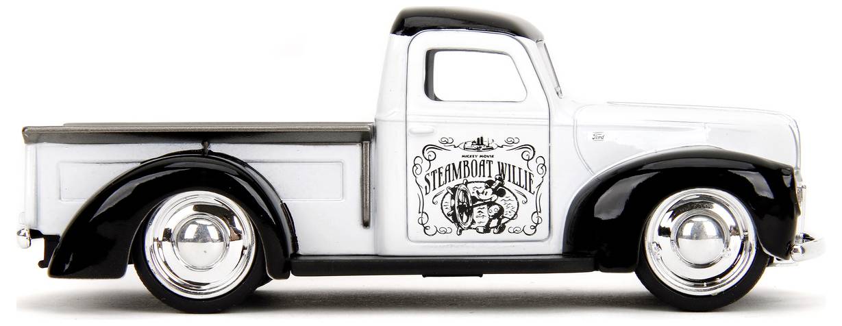 JADA TOYS Ford Disney Steamboat Willie, 1941 Pickup Fertigmodell PKW Modell