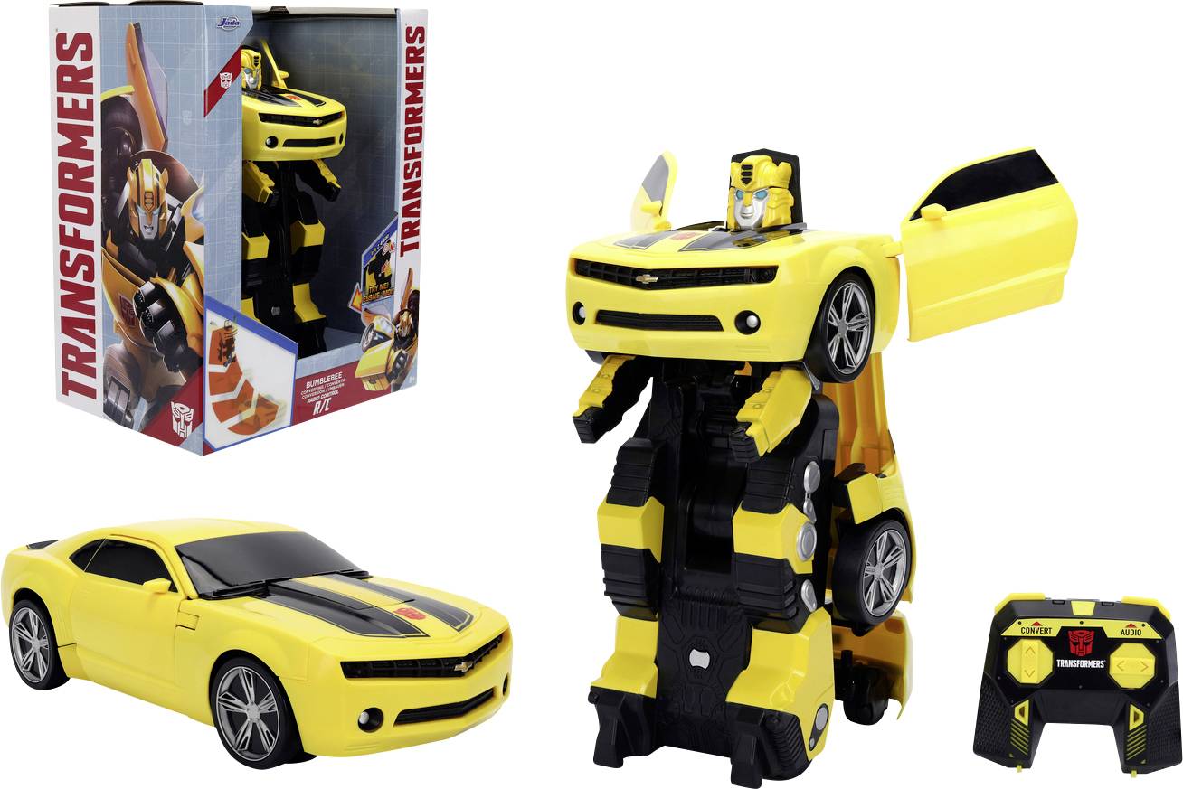 JADA TOYS 9336112314R00 Transformers RC Converting Bumblebee RC Einsteiger Modellauto Elektro Straßenmodell
