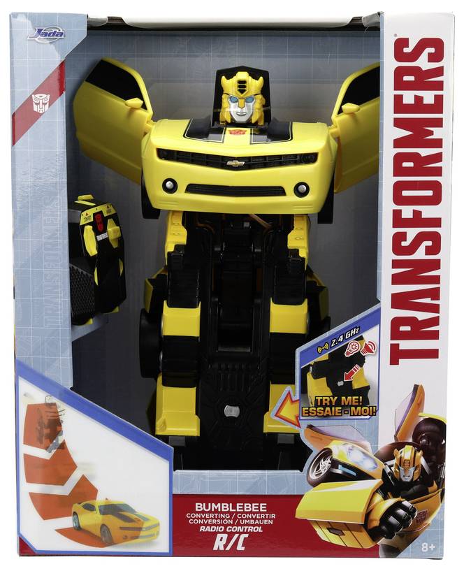JADA TOYS 9336112314R00 Transformers RC Converting Bumblebee RC Einsteiger Modellauto Elektro Straßenmodell