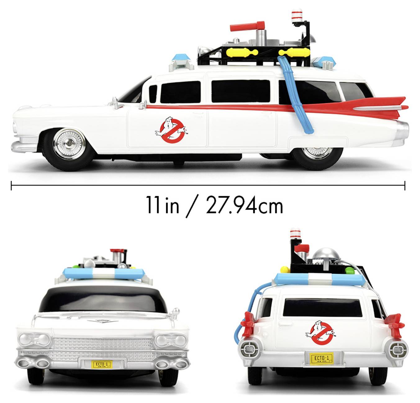 JADA TOYS 9336139314R00 Ghostbusters RC Ecto-1 1:16 RC Einsteiger Modellauto Elektro Straßenmodell