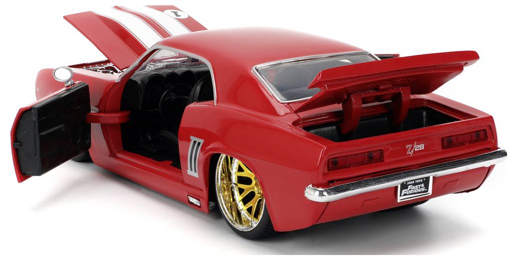 JADA TOYS Chevrolet Fast&Furious 1969 Camaro Fertigmodell PKW Modell