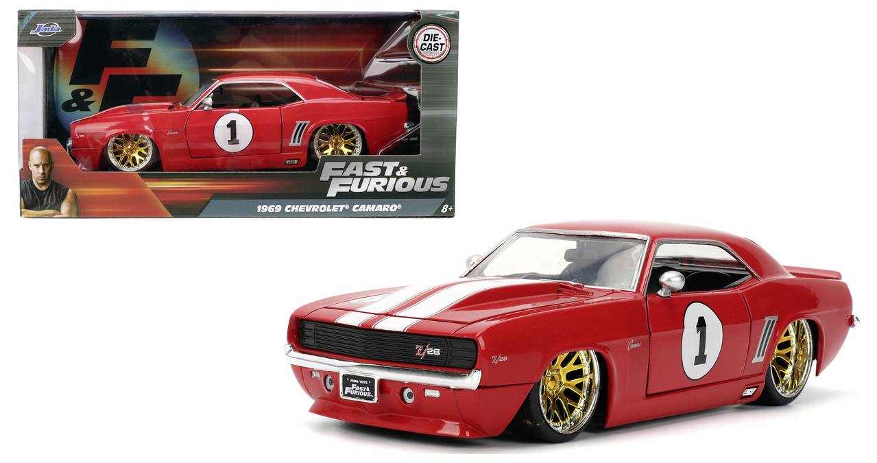 JADA TOYS Chevrolet Fast&Furious 1969 Camaro Fertigmodell PKW Modell