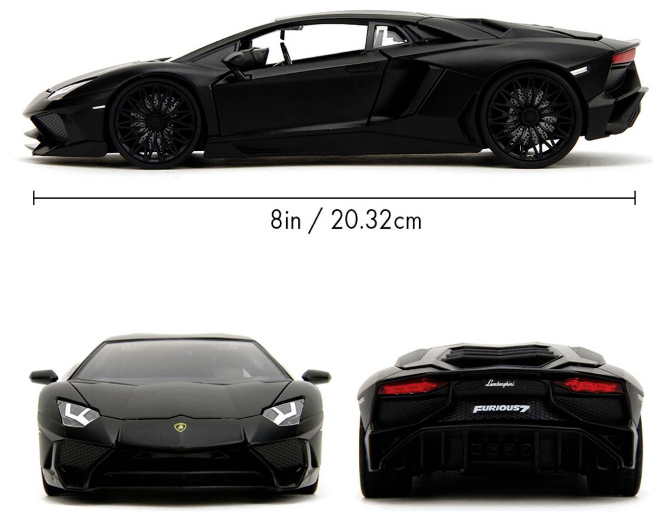 JADA TOYS Lamborghini Fast&Furious Aventador Fertigmodell PKW Modell