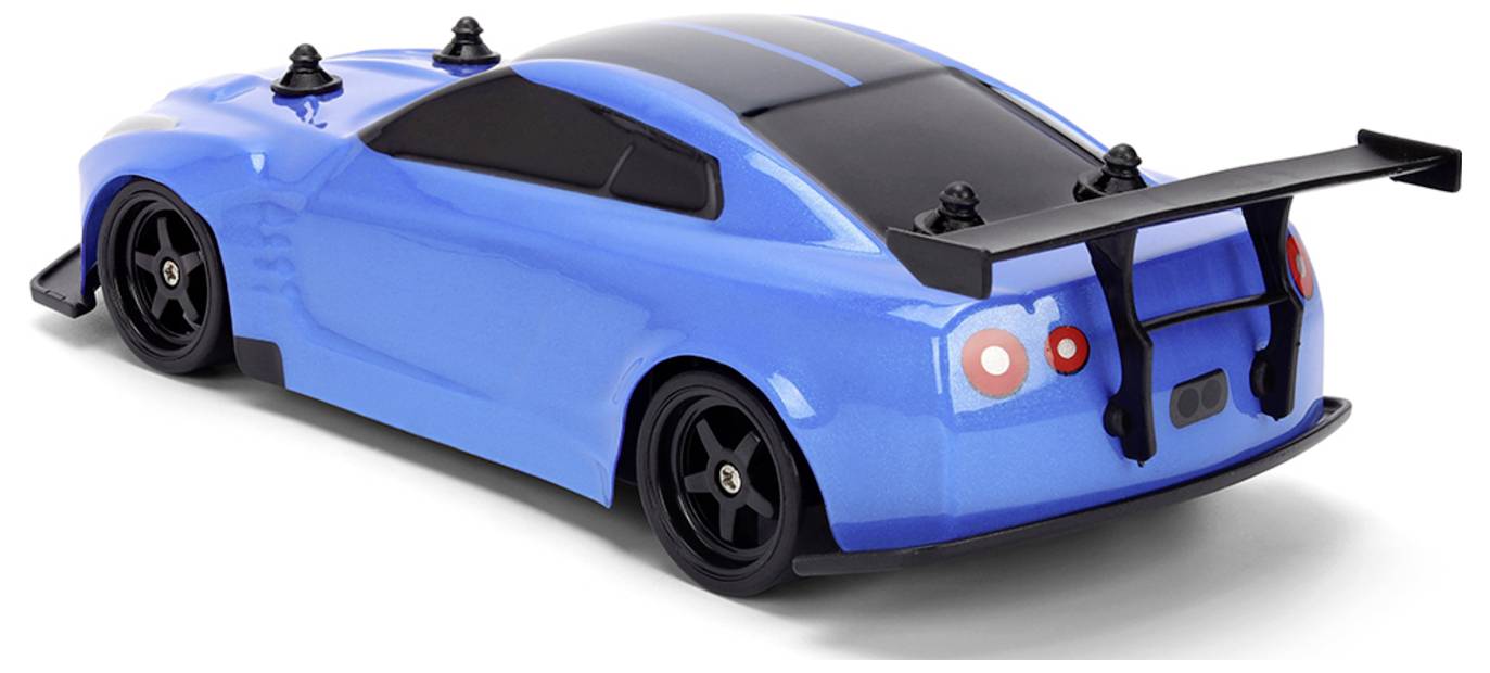 JADA TOYS 9336314314R00 Fast&Furious RC Drift 2009 Nissan 1:24 RC Einsteiger Modellauto Elektro Sportwagen