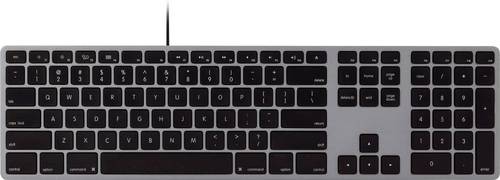 Matias FK316CB Wired USB-C® Keyboard for Mac - Space Gray - U.S. Version USB Tastatur US-Englisch