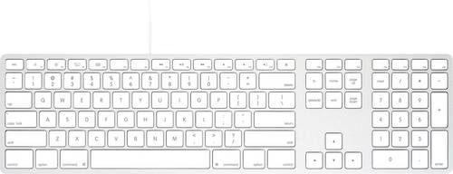 Matias FK316CS Wired USB-C® Keyboard for Mac - Silver - U.S. Version USB Tastatur US-Englisch, QWER