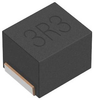 Ein schwarzes elektronisches Bauteil mit der Markierung 