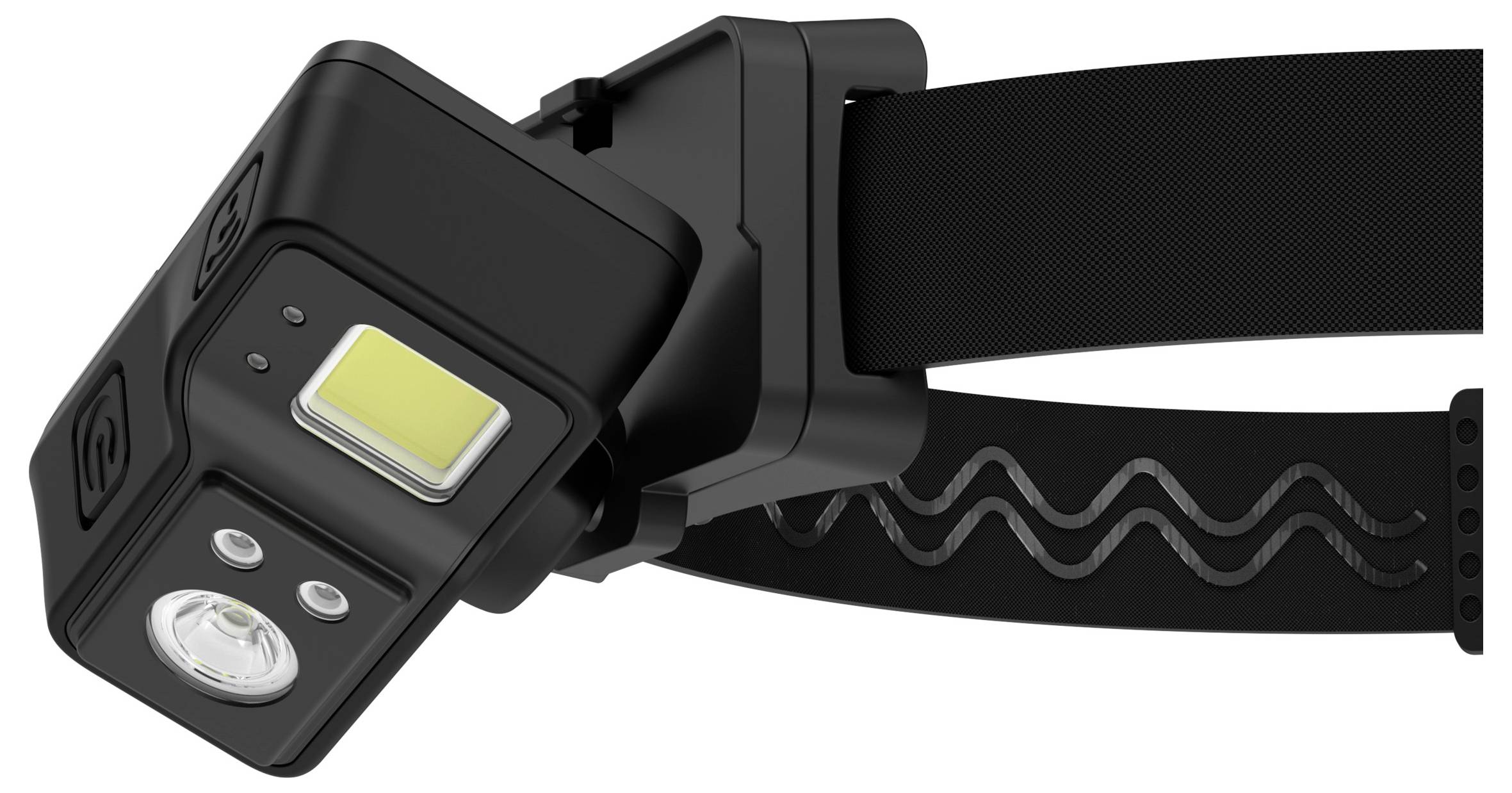 Ansmann Stirnlampe HD700RS-DS COB LED, LED Stirnlampe Li-Ionen Akkus 10.5h 1600-0701