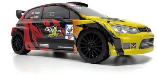 Absima 1:12 EP Rally Car Speed Demon 4WD BL RTR rouge brushless 1:12 Auto RC électrique Rally 4 roues motrices (4WD)