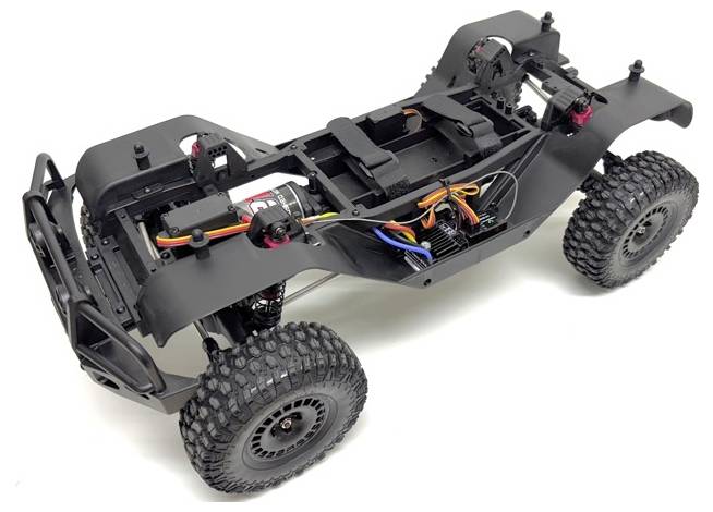 Absima 1:10 EP Crawler CR4.4eco "HILUX" RTR Brushed 1:10 RC Modellauto Elektro Crawler Allradantrieb (4WD) RtR 2,4GHz