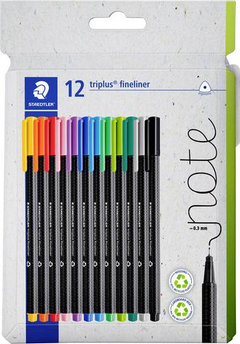Staedtler triplus 334 C12 Fineliner 12 St.