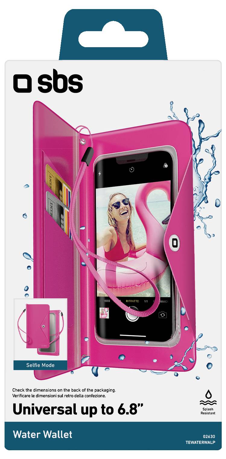 Sbs mobile Cover Universal Universal Pink TEWATERWALP