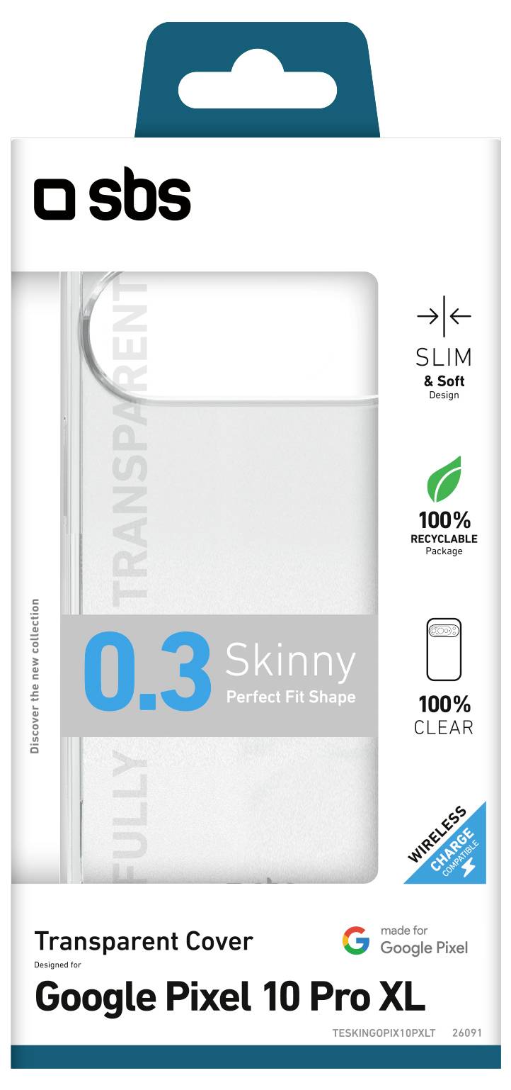 Sbs mobile Cover Google Pixel 10 Pro XL Transparent TESKINGOPIX10PXLT
