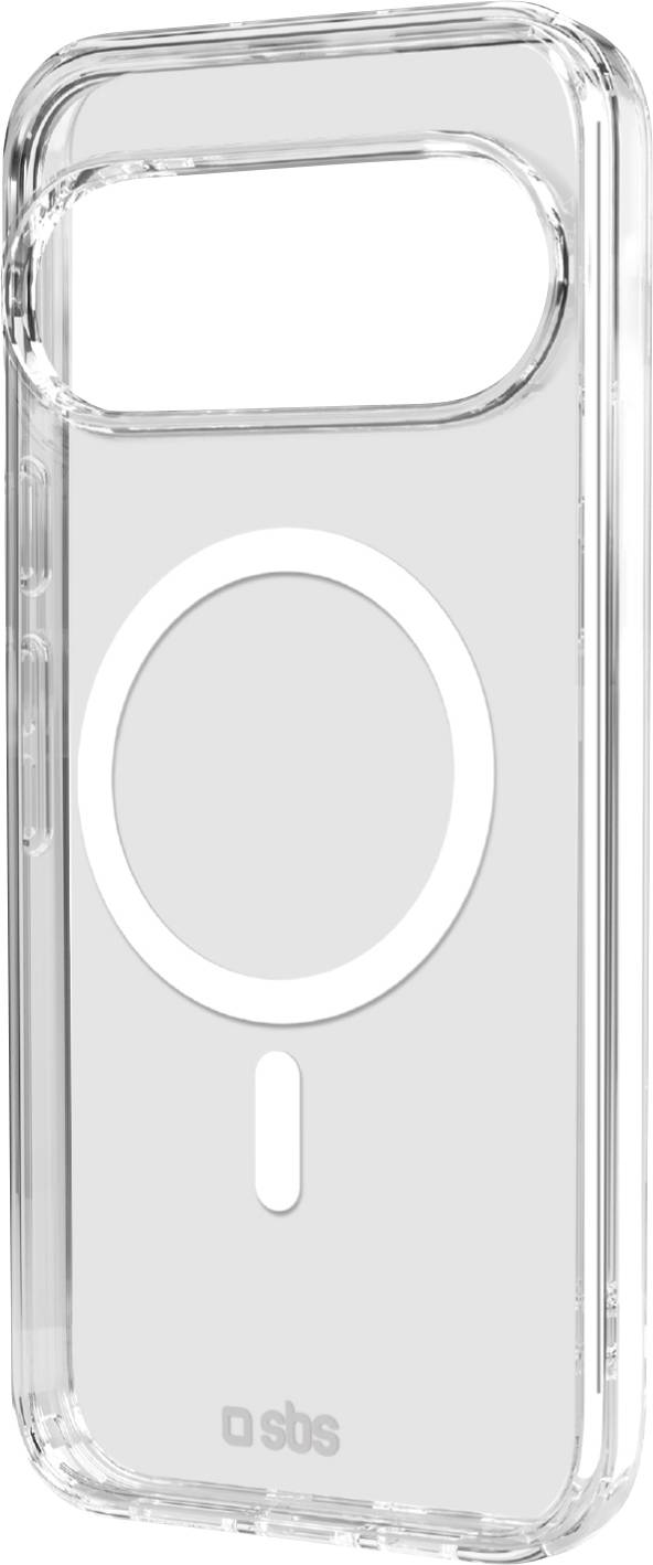 Ein leichtes schwarzes Handyhülle mit einer Federillustration, die das schlanke Design betont.