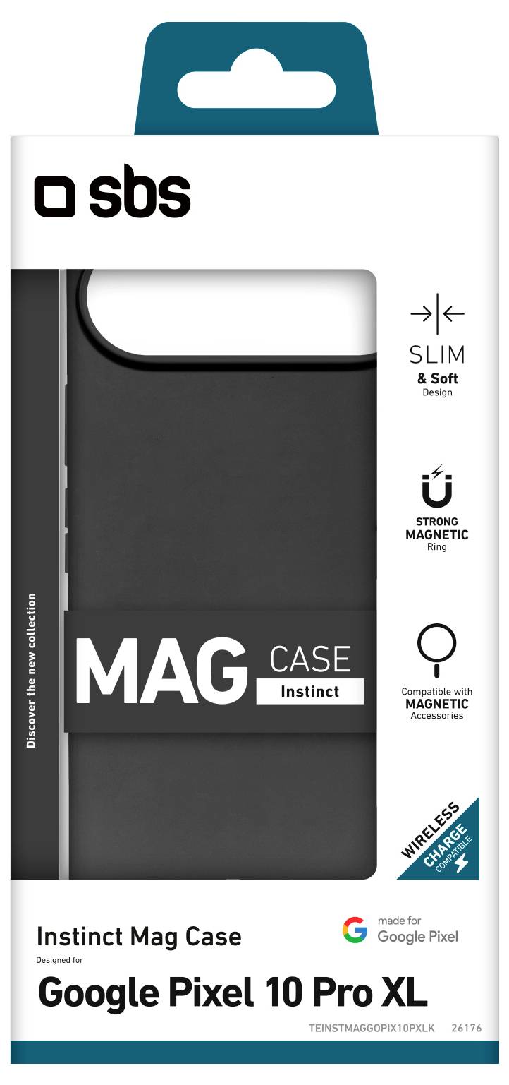 Sbs mobile Cover Google Google Pixel 10 Pro XL Schwarz TEINSTMAGGOPIX10PXLK