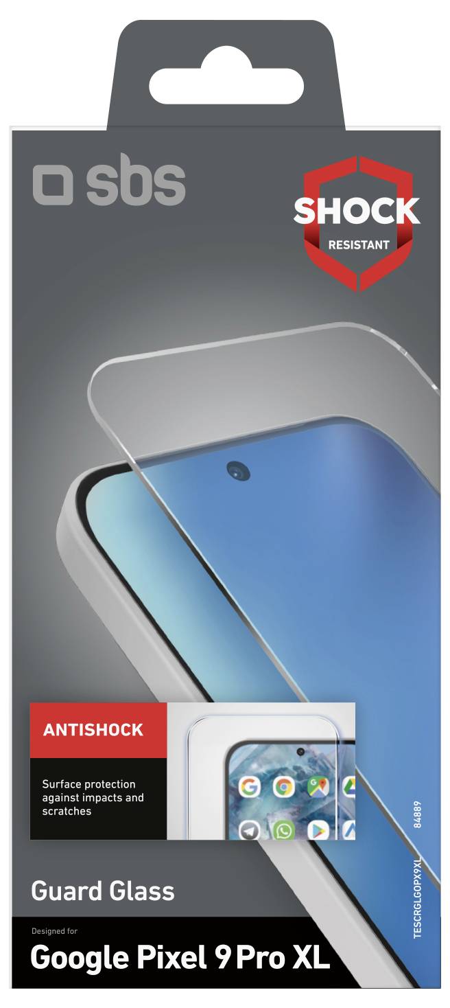 Sbs mobile Displayschutzglas Google Pixel 9 Pro XL 1 St. TESCRGLGOPX9XL