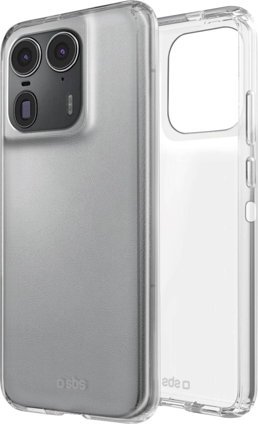 Zwei transparente Handyhüllen mit präzisen Kamera- und Tasten-Ausschnitten, die ein langlebiges und schlankes Schutzdesign zeigen.