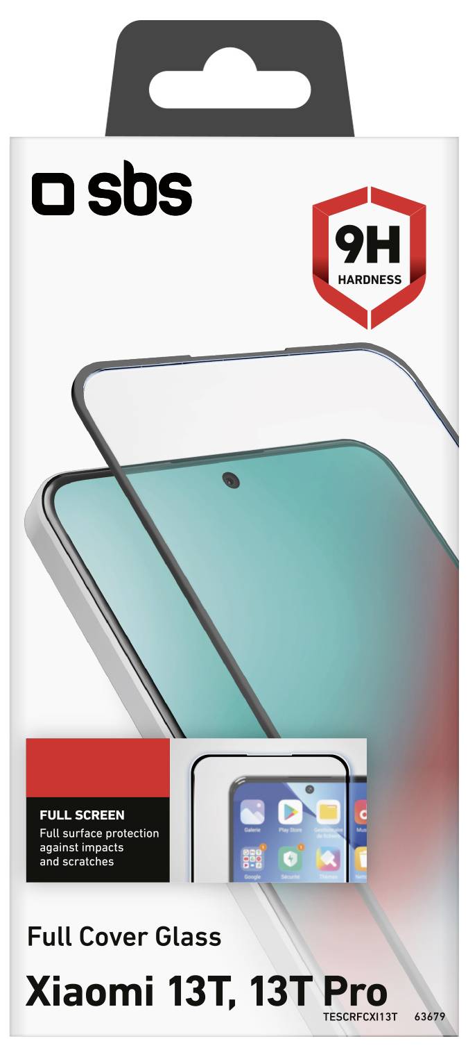 „Vollständiger Schutzglas für Xiaomi 13T, 13T Pro