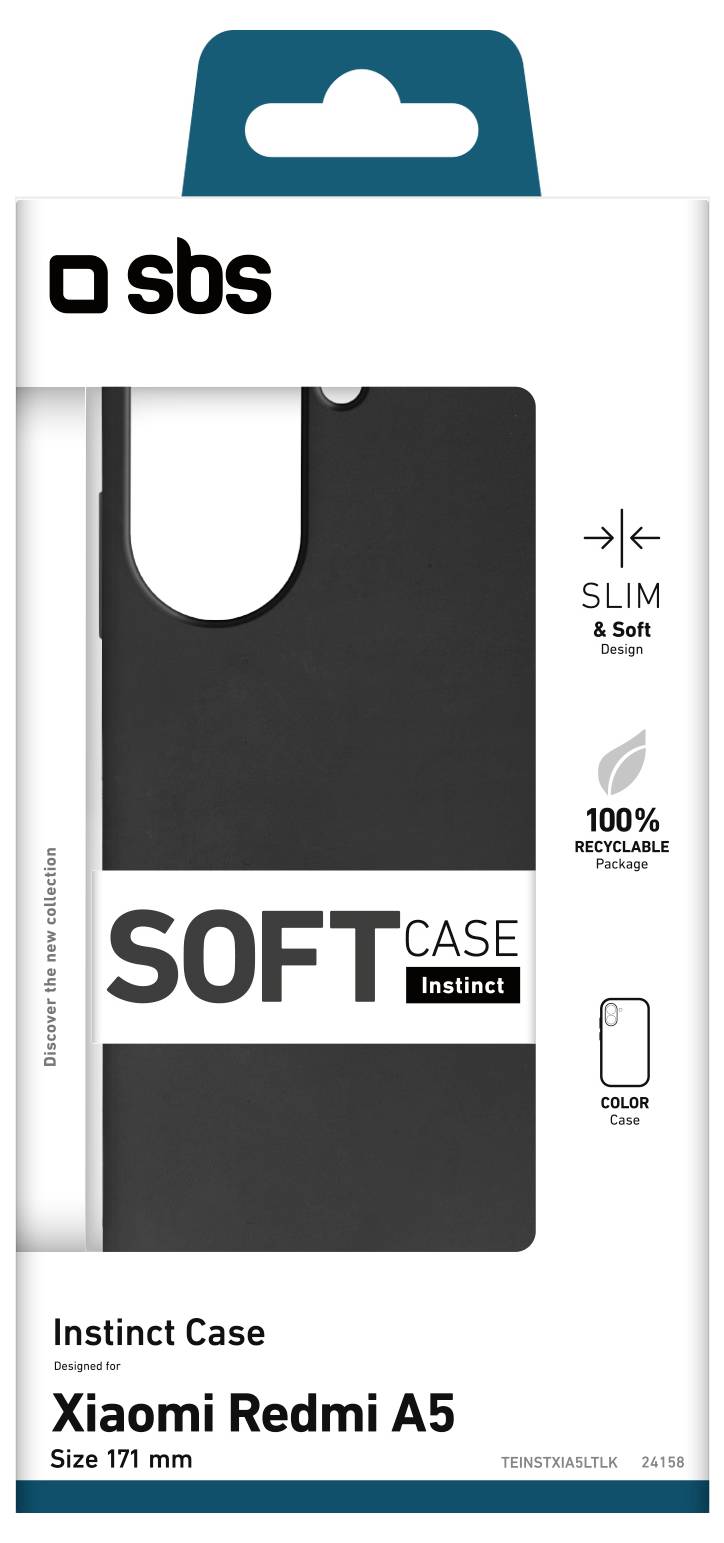 Sbs mobile Cover Xiaomi Xiaomi Redmi A5 (173mm) Schwarz TEINSTXIA5LTLK