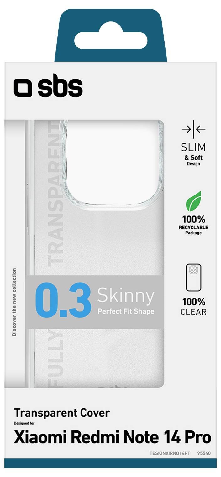 „Transparente Schutzhülle für Xiaomi Redmi Note 14 Pro