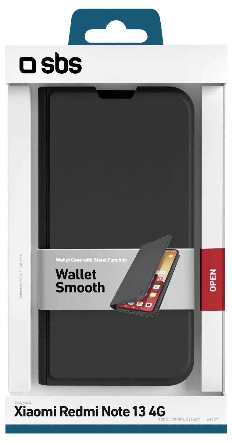 Verpackung für eine „SBS Wallet Smooth