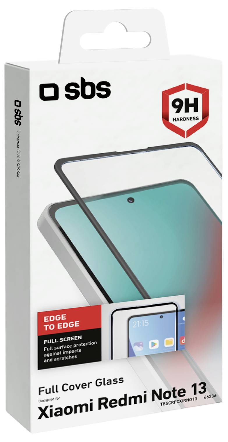 Sbs mobile Displayschutzglas Xiaomi Redmi Note 13 Pro 4G 1 St. TESCRFCXIRNO13P