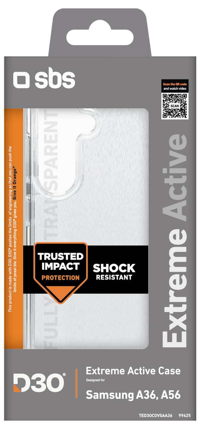Sbs mobile Cover Samsung Samsung Galaxy A36 / Samsung Galaxy A56 Transparent TED3OCOVSAA36
