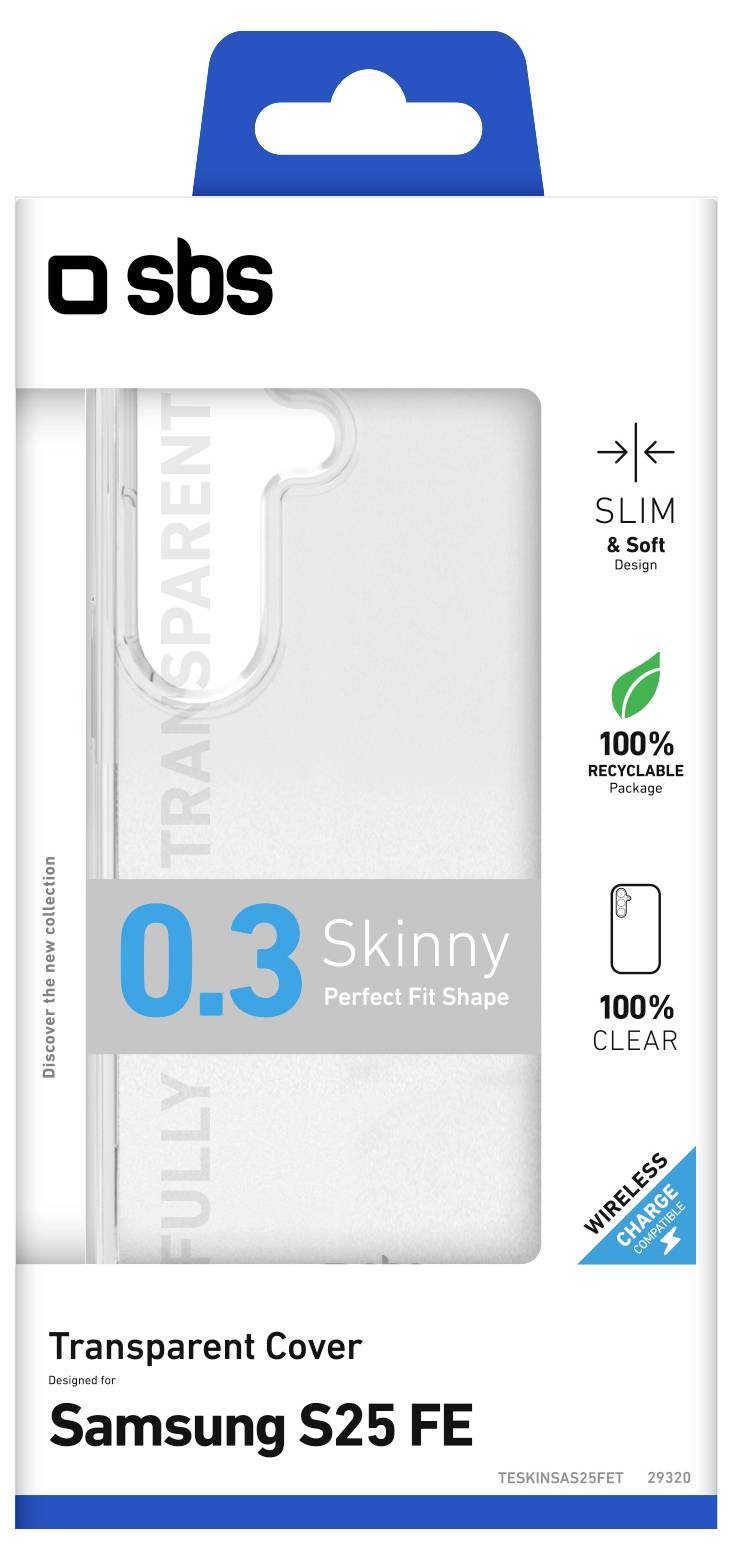 Sbs mobile Cover Samsung Galaxy S25 FE Transparent TESKINSAS25FET