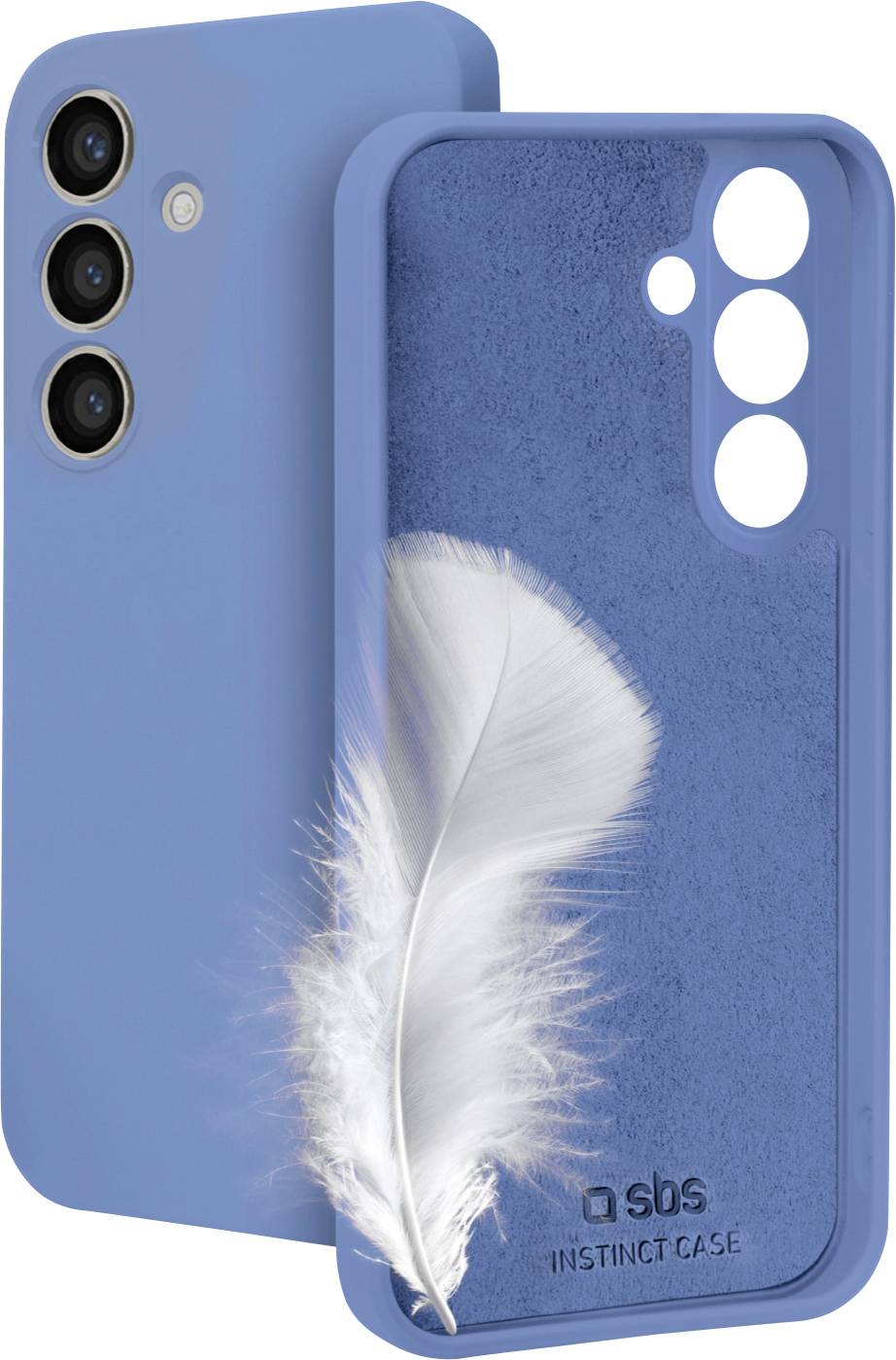 Ein Smartphone mit einem teilweise angebrachtem Displayschutz, das seine Frontkamera und das schlanke Design zur Schau stellt.