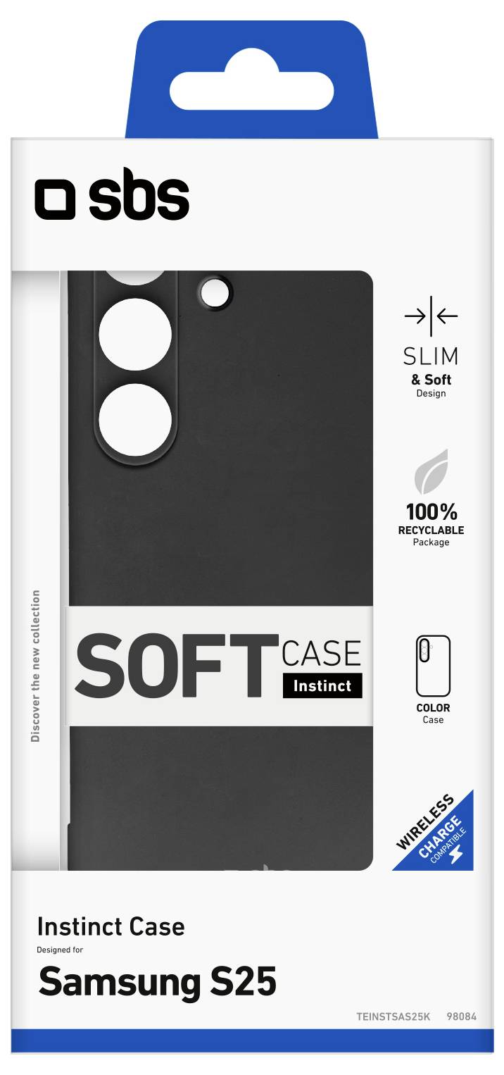 Sbs mobile Cover Samsung Galaxy S25 Schwarz TEINSTSAS25K