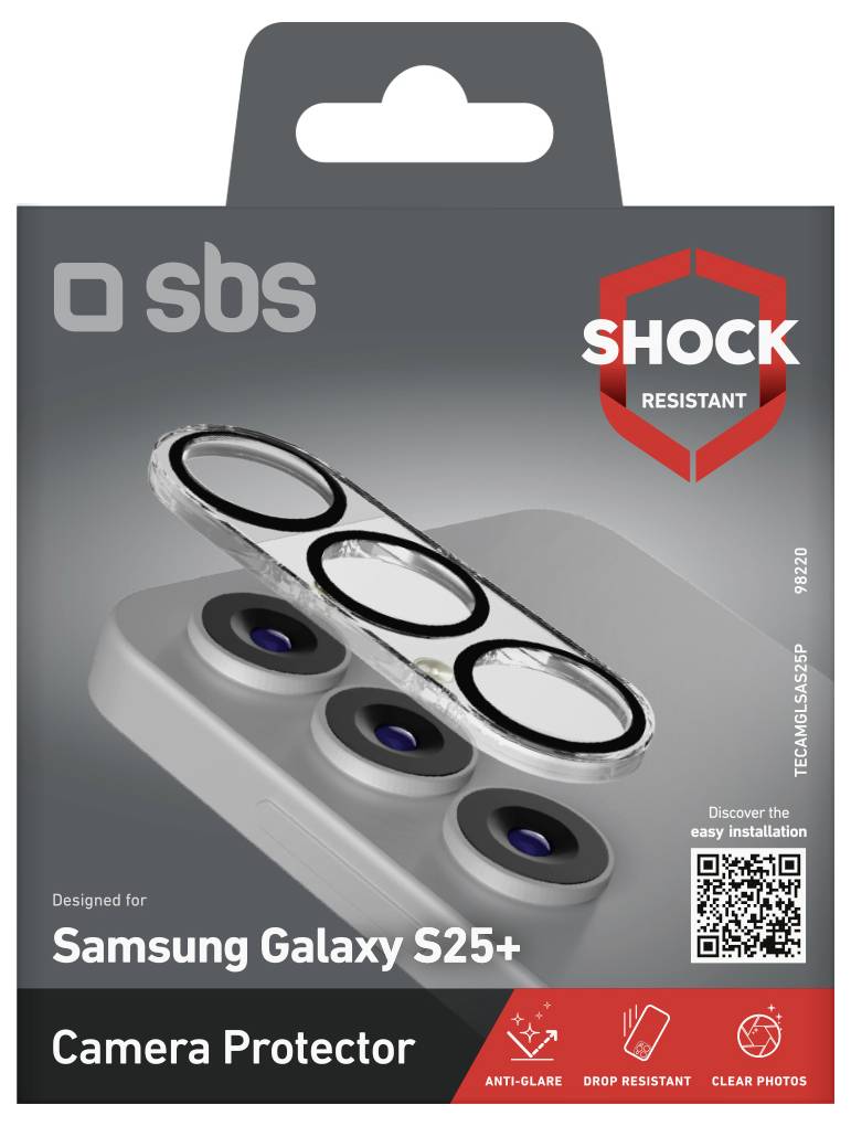 Sbs mobile Kameraschutzglas Samsung Galaxy S25+ 1 St. TECAMGLSAS25P