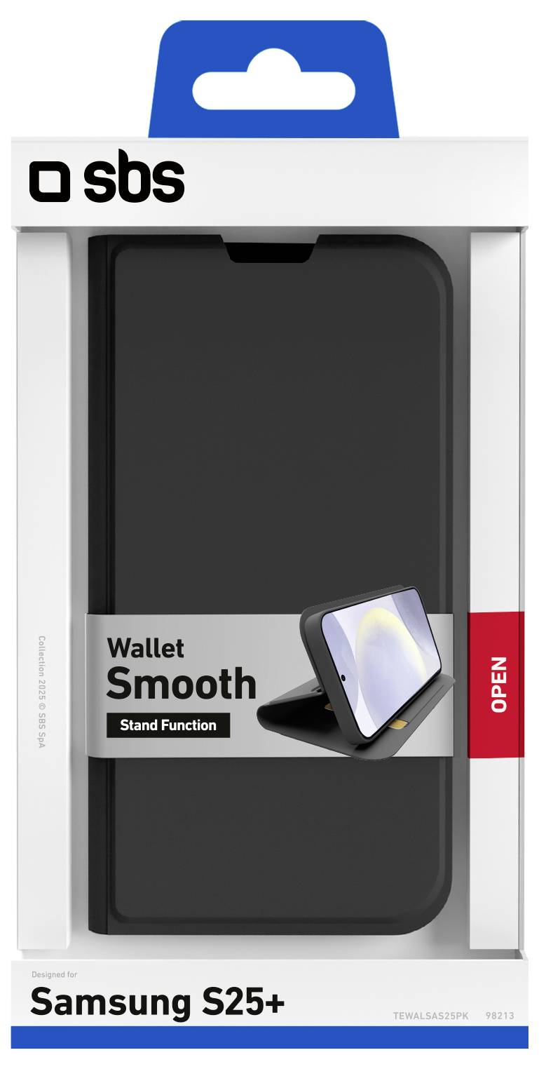 Schwarze D30-Handyhülle in Verpackung für Samsung A35, mit den Aufschriften „Trusted Impact Protection