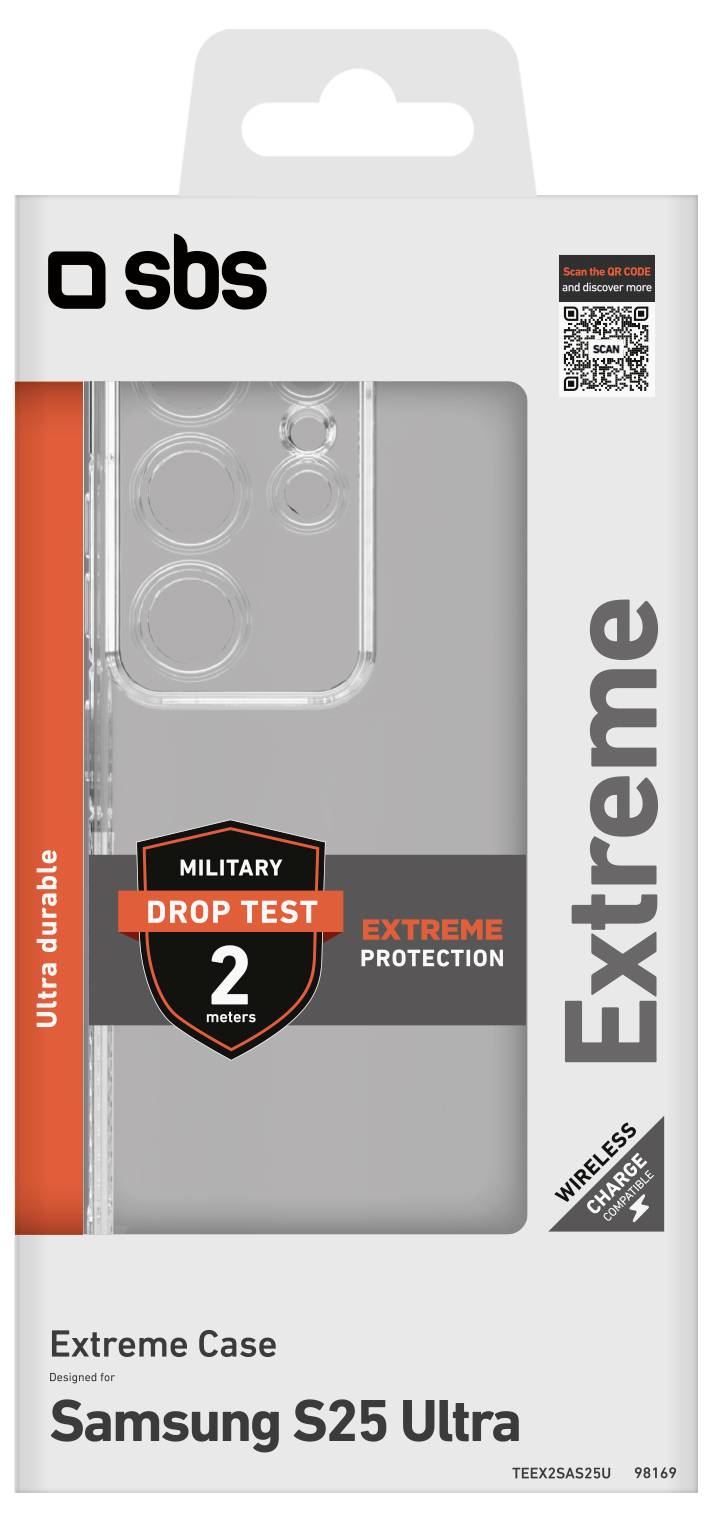 Sbs mobile Cover Samsung Galaxy S25 Ultra Transparent TEEX2SAS25U