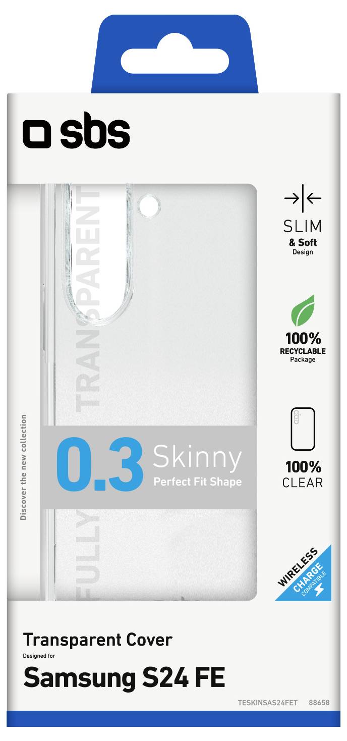 Sbs mobile Cover Samsung Galaxy S24 FE Transparent TESKINSAS24FET