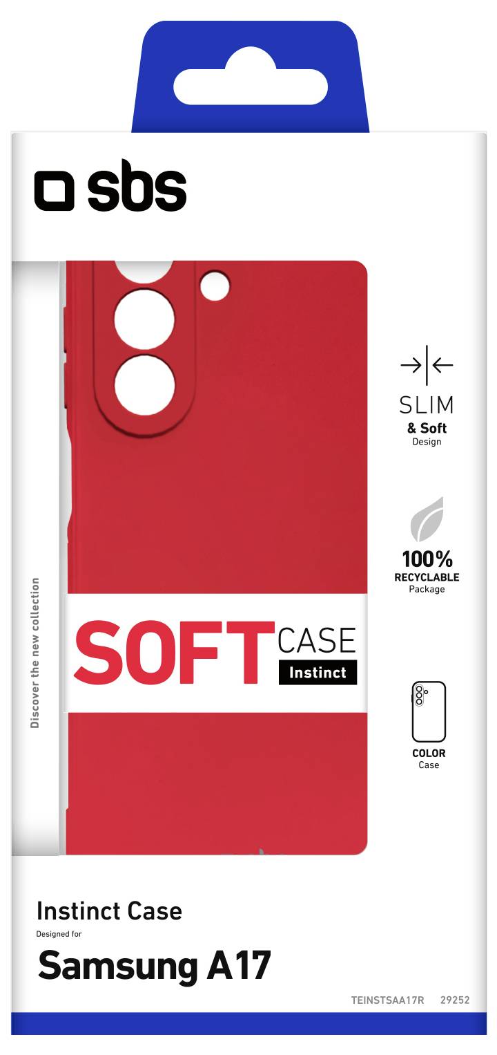 Sbs mobile Cover Samsung Galaxy A17 Rot TEINSTSAA17R