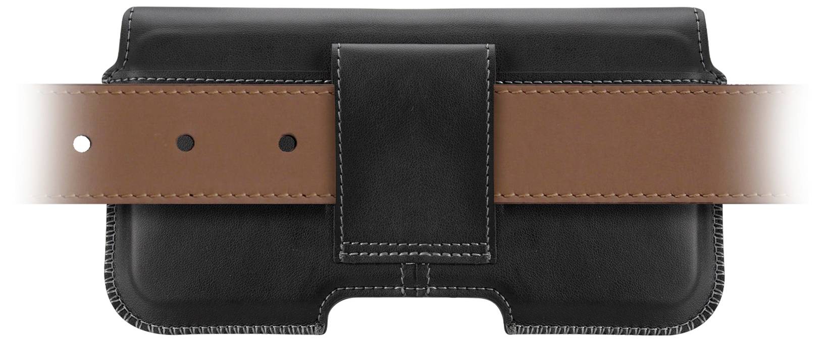 „Elegante schwarze Handyhülle mit Ausschnitten für mehrere rückseitige Kameras und Seitentasten, die Schutz und Stil für ein Smartphone bietet.