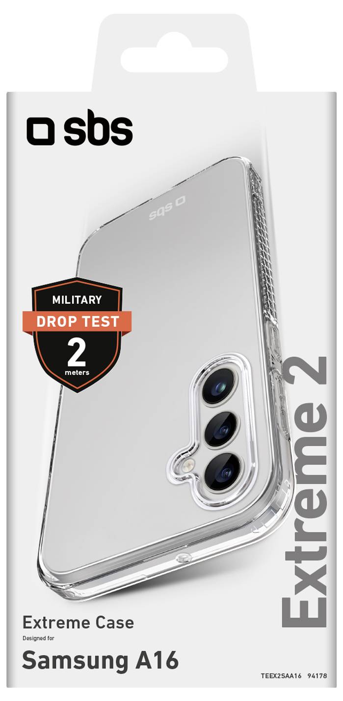 Sbs mobile Cover Samsung Galaxy A16 Transparent TEEX2SAA16