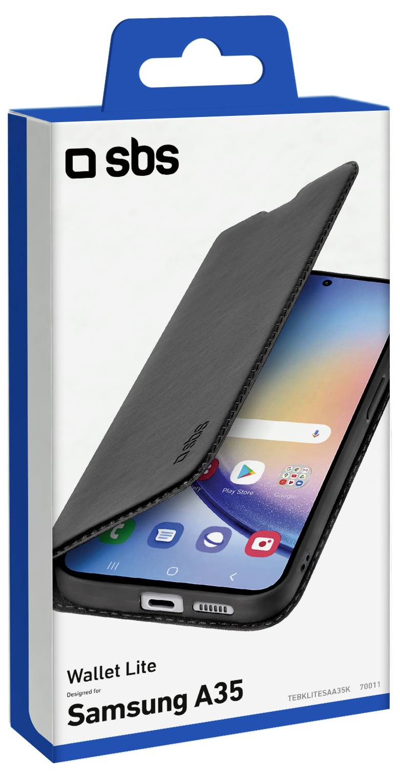 Sbs mobile Flip Cover Samsung Galaxy A35 Schwarz TEBKLITESAA35K