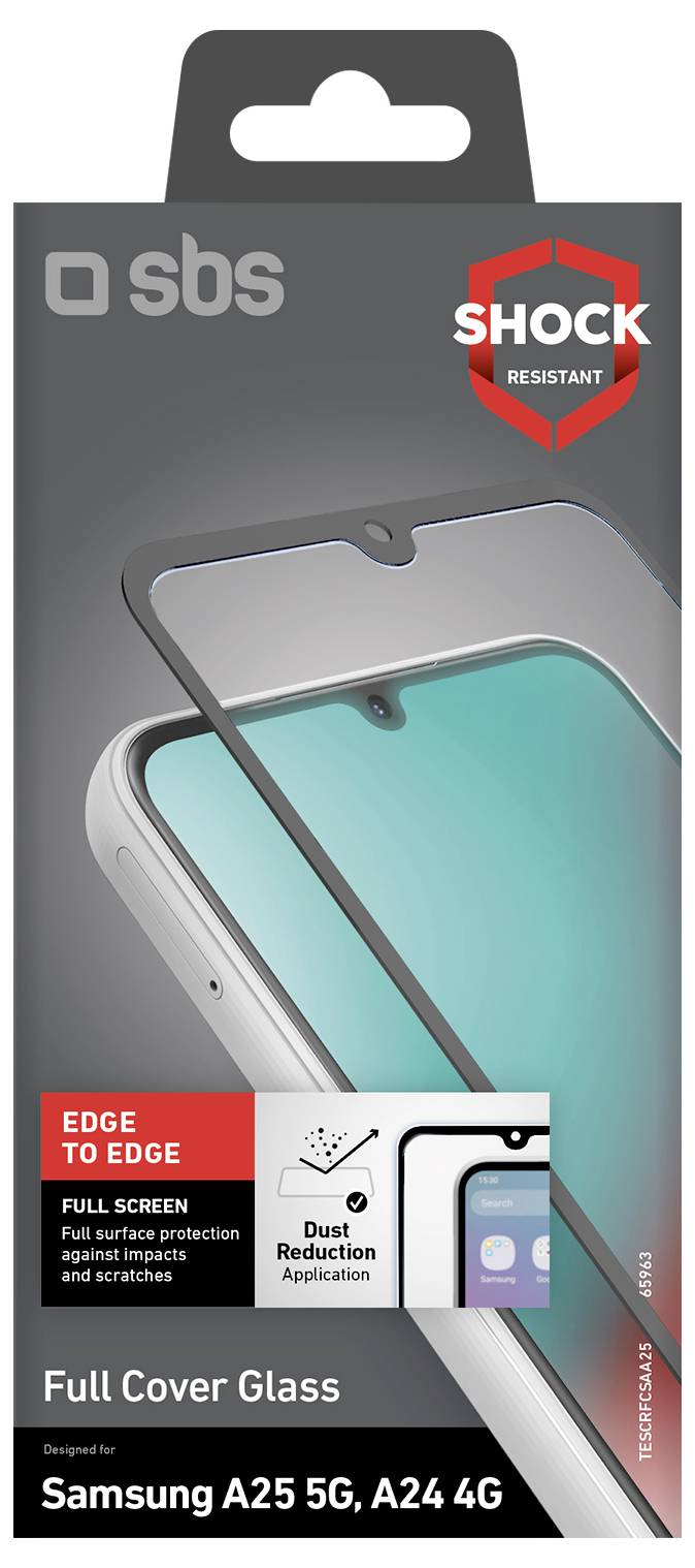 Sbs mobile Displayschutzglas Samsung Galaxy A25 5G/A24 4G 1 St. TESCRFCSAA25