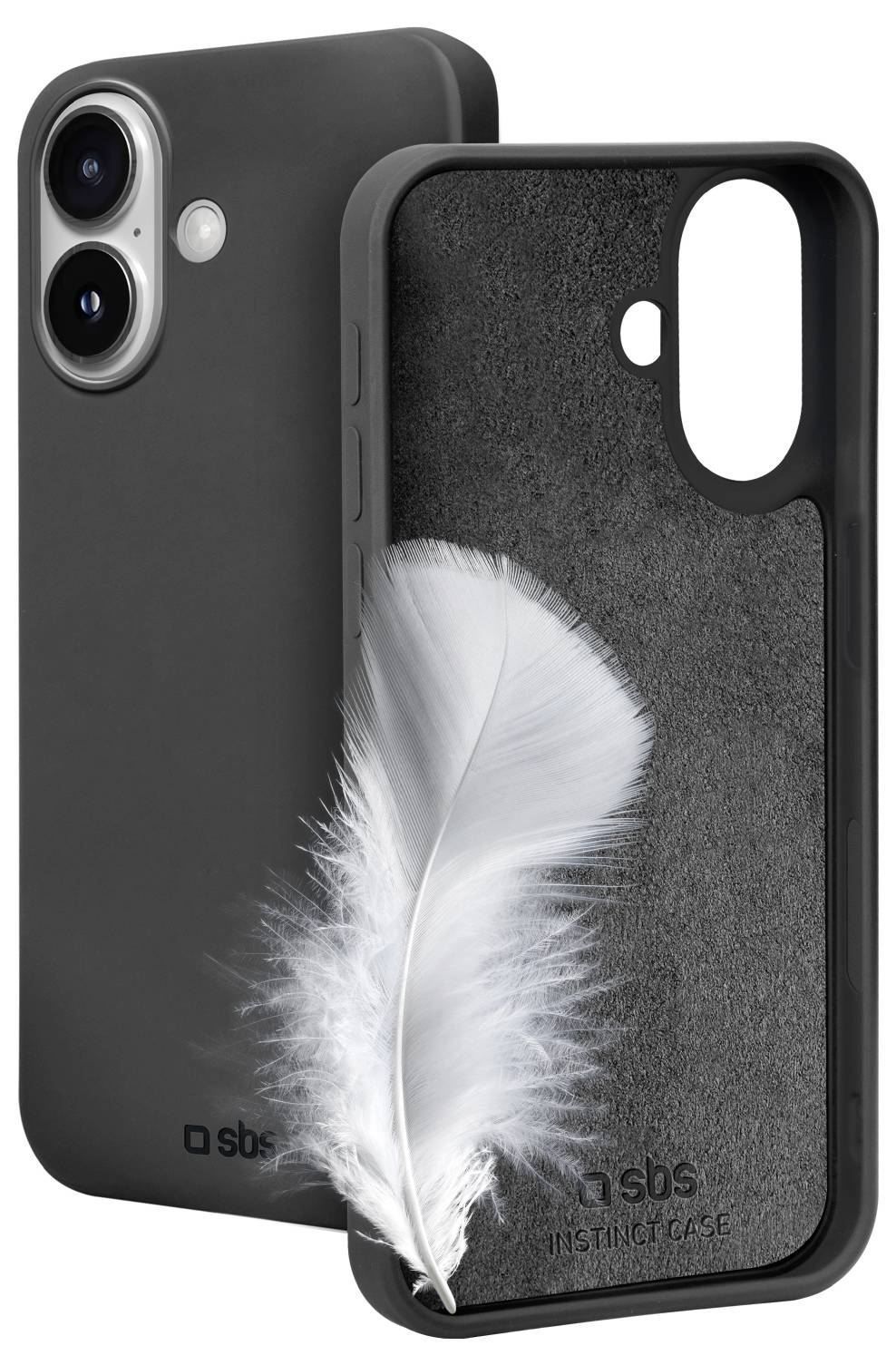 Vier Smartphones werden in Schwarz, Weiß und Rosa gezeigt, wobei ihr schlankes Design und die frontale Anzeige auf dem rosa Modell hervorgehoben werden.