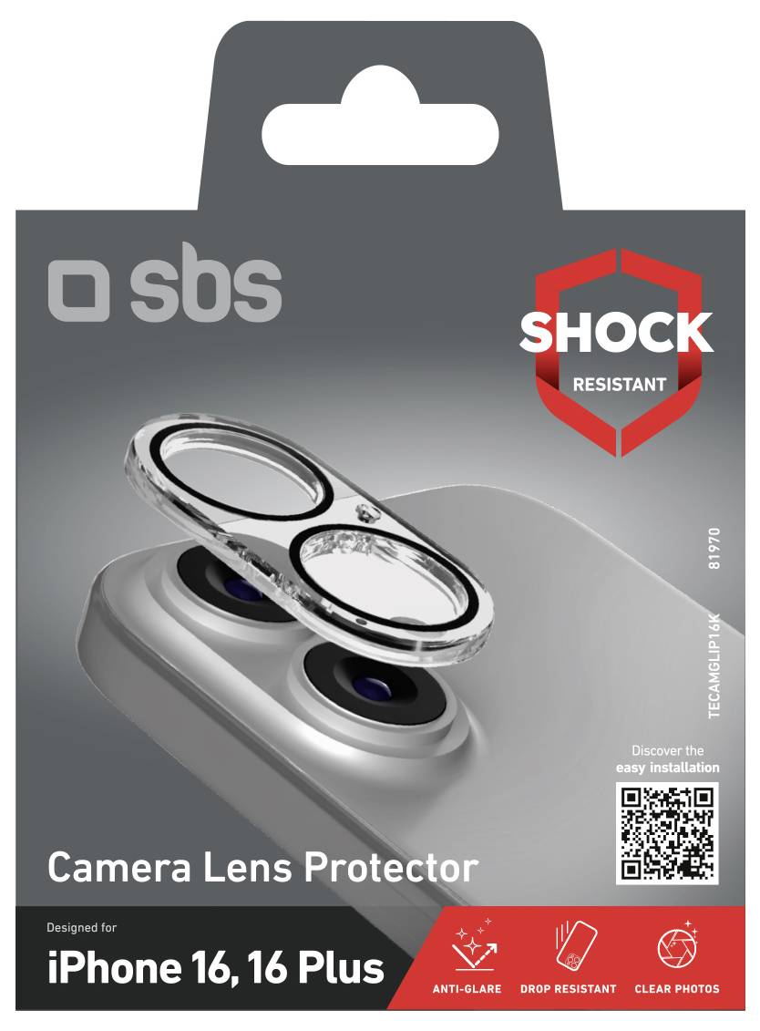 „Transparente Schutzhülle für Smartphones mit MagSafe, zeigt die hintere Kameraeinrichtung.