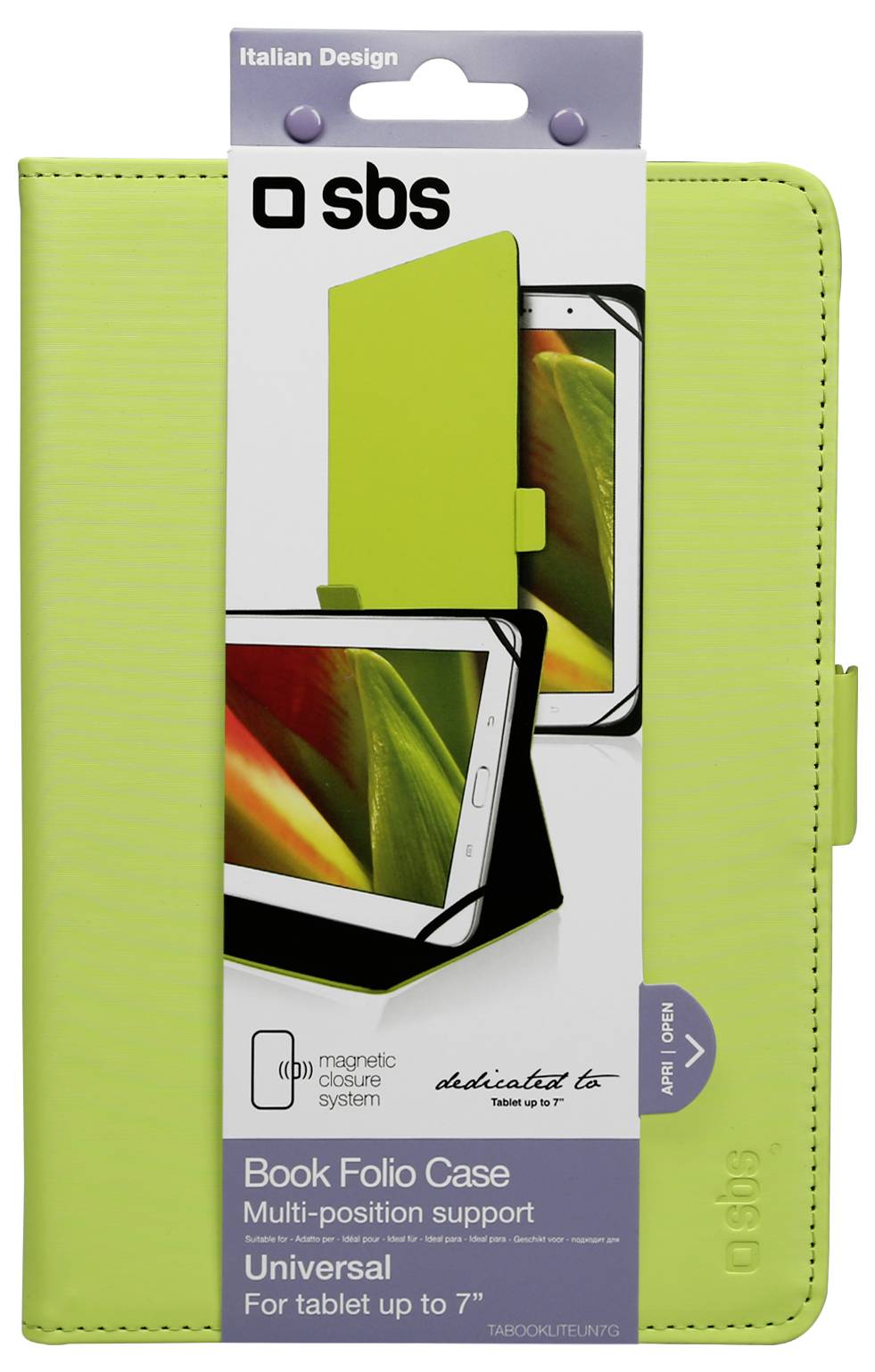 Sbs mobile Tablet-Cover 17,8cm (7") Grün