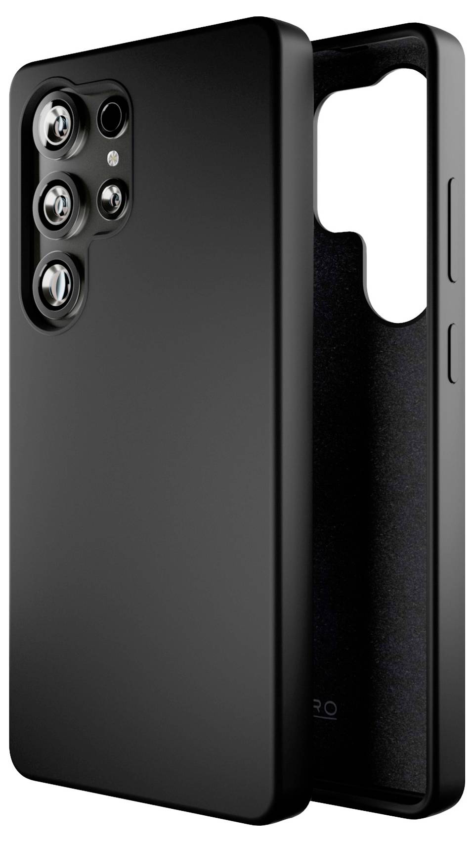 Die stoßfeste Handyhülle absorbiert Stöße effektiv und besticht durch ein transparentes Design, das die Kamera des Telefons und die elegante Rückseite zur Geltung bringt.