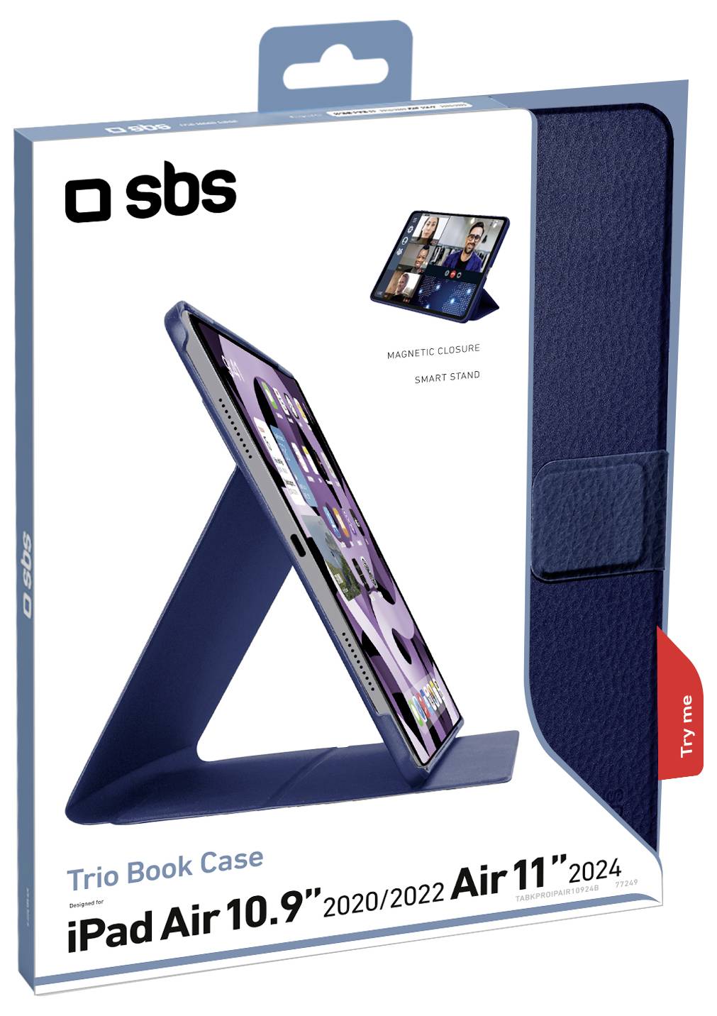 'Instinct Case für Samsung A15' Verpackung mit einer einfachen, durchsichtigen Handyhülle.