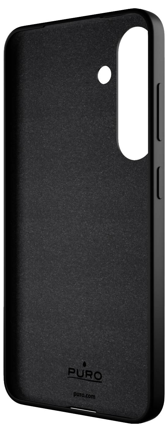 'Puro FRAME' Hartglasbildschirmschutz für iPhone 16 Plus mit beigefügtem Easy-Aligner, hoher Langzeitbeständigkeit und kunststofffreier Verpackung.