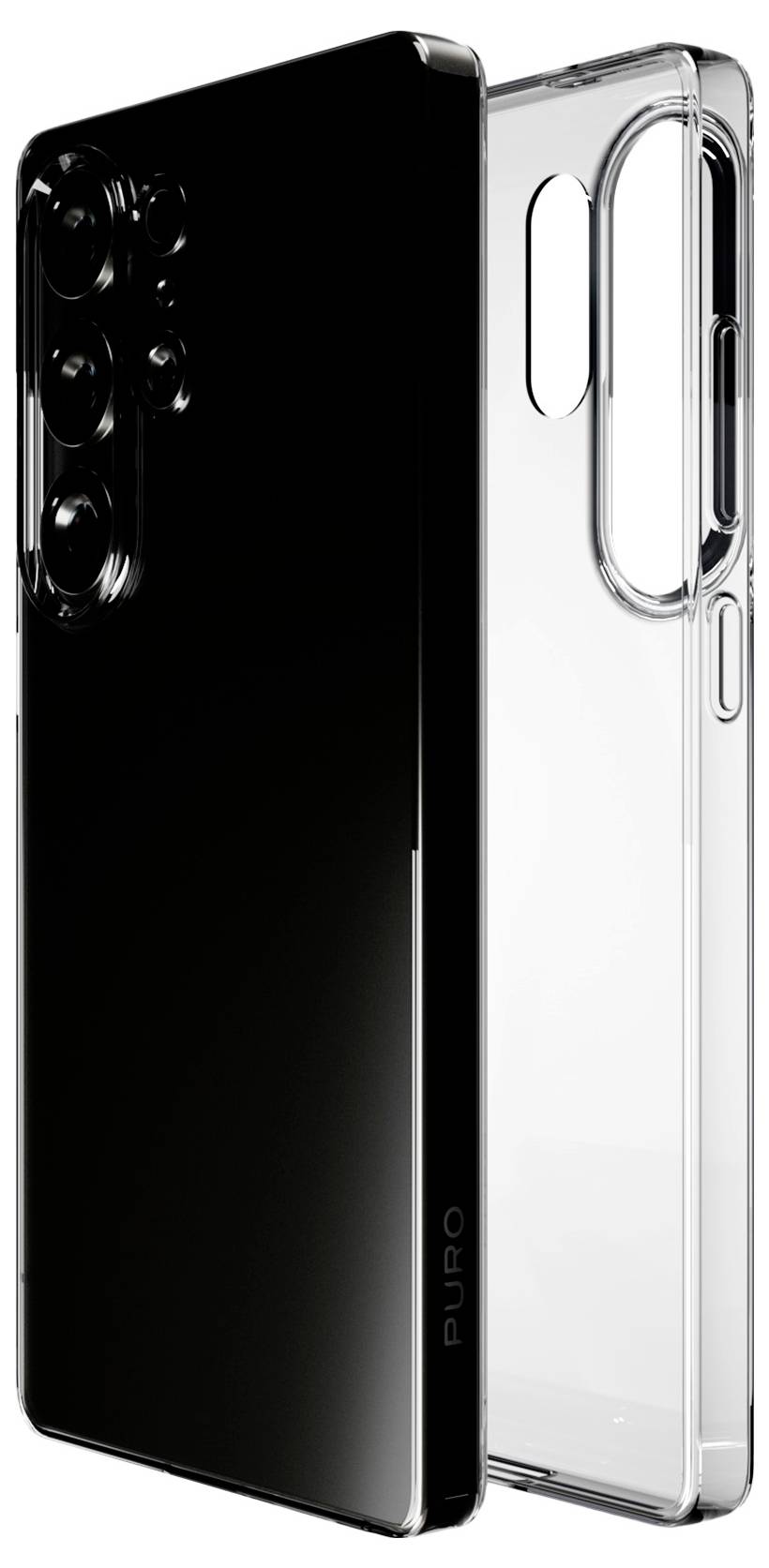 'Puro ICON Mag Pro Hülle für iPhone 16', in Pink mit MagSafe-Technologie-Kompatibilität dargestellt, präsentiert in umweltfreundlicher Verpackung.