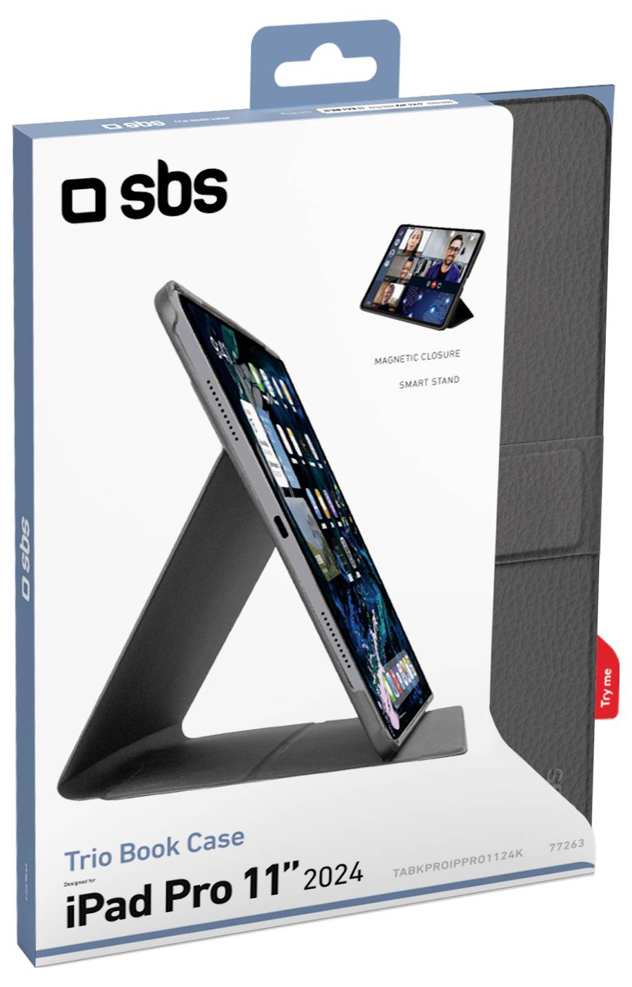 Sbs mobile Tablet-Cover Apple iPad Pro 11" 2024 Schwarz