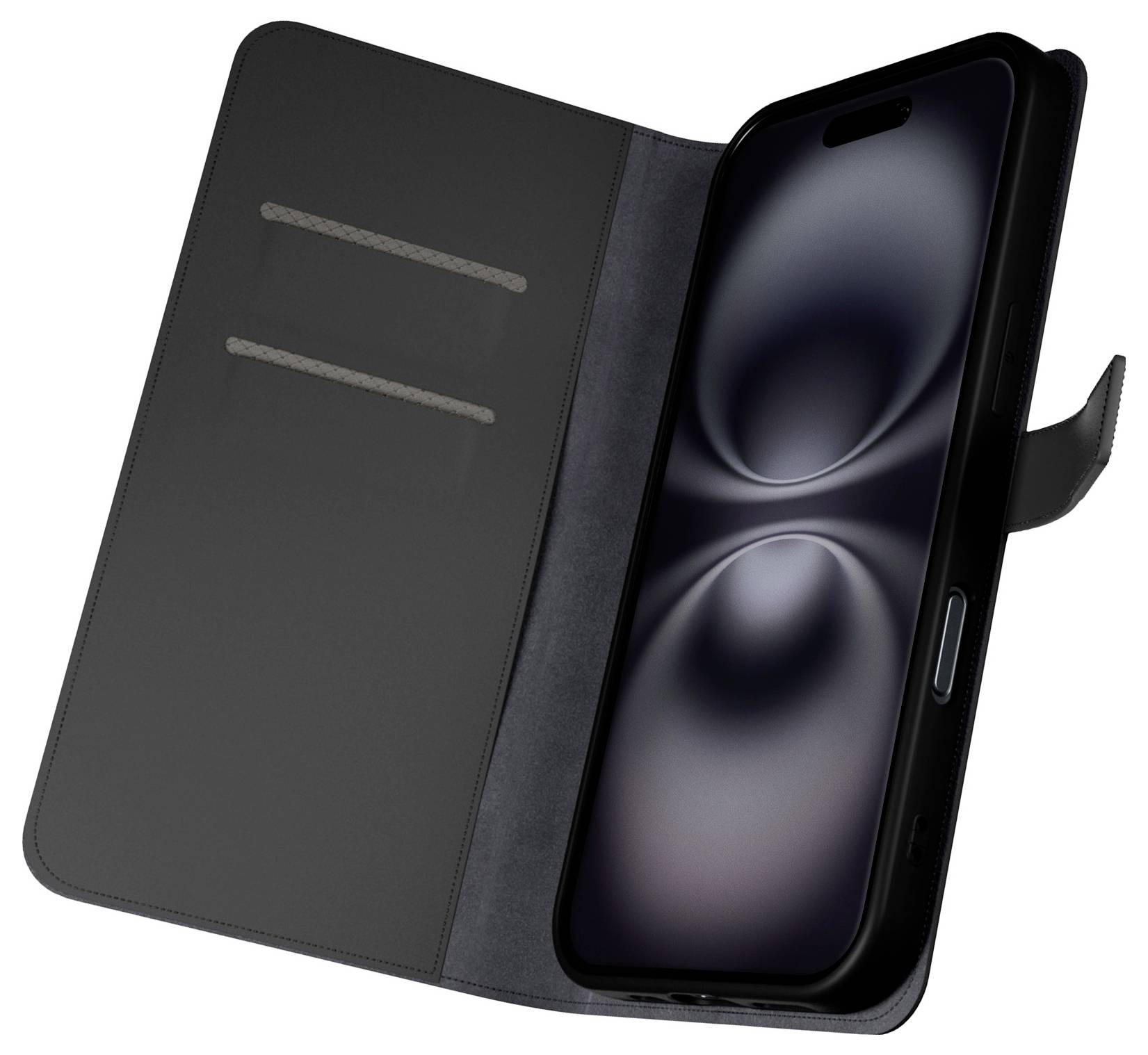 'Puro ICON für Samsung Galaxy S25 Ultra' Handyhülle in Schwarz, verpackt in plastikfreiem Material.